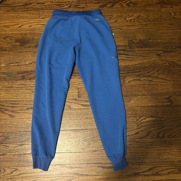 Figs Zamora Jogger Scrub Pants in Royal Blue Size XS - Picture 4 of 4
